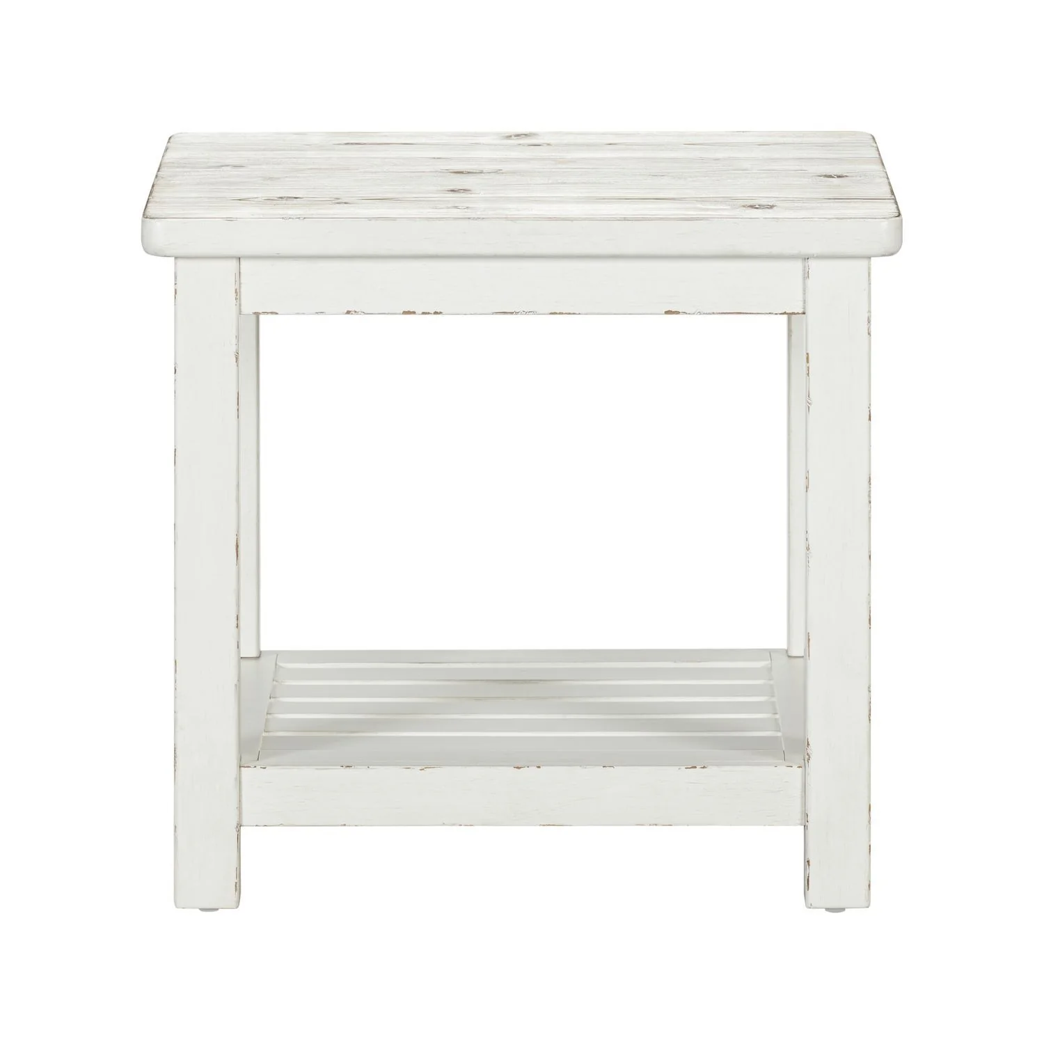 Backroads - End Table - Weathered White & Parchment Brown - Image 2