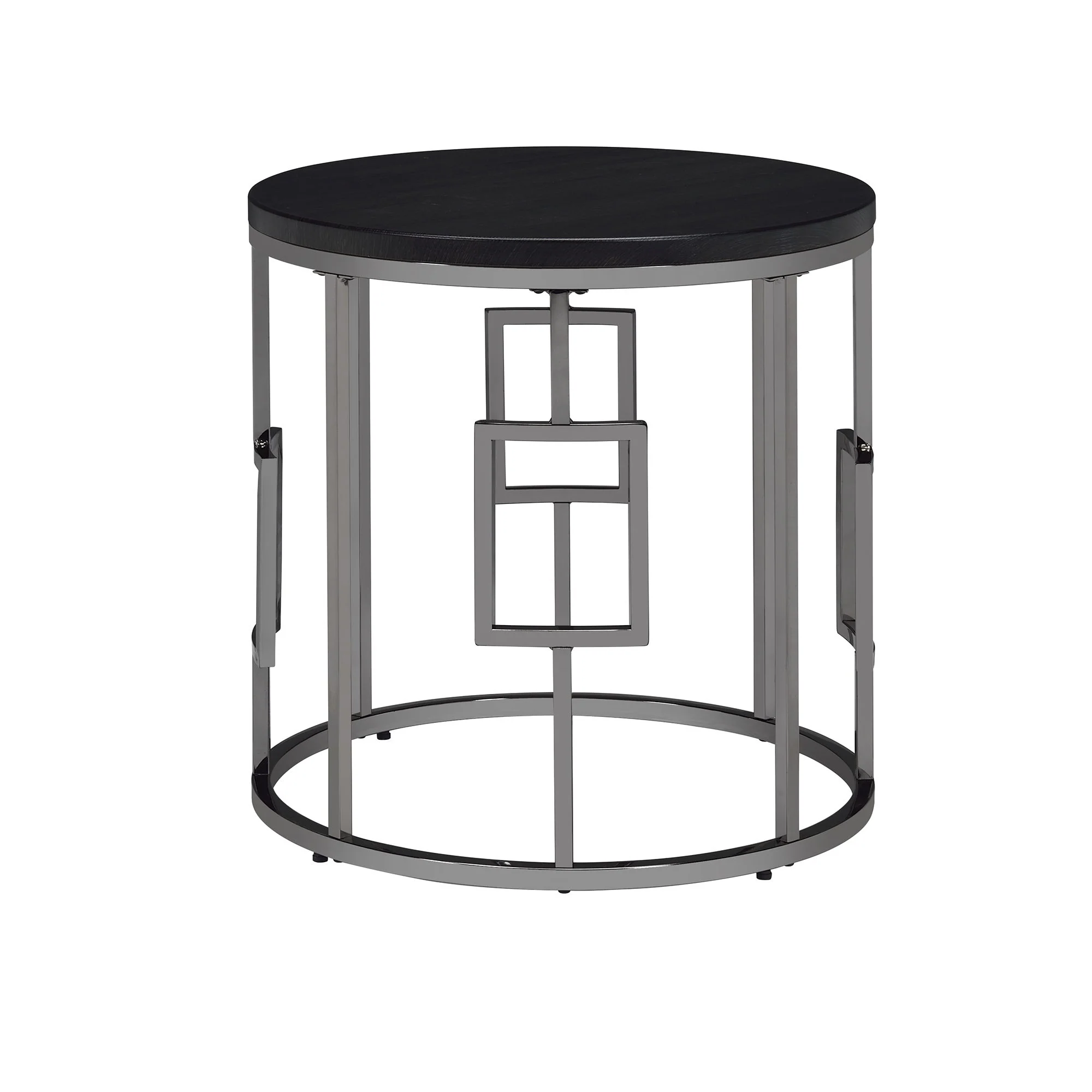 Ester - Round End Table - Chrome - Image 2