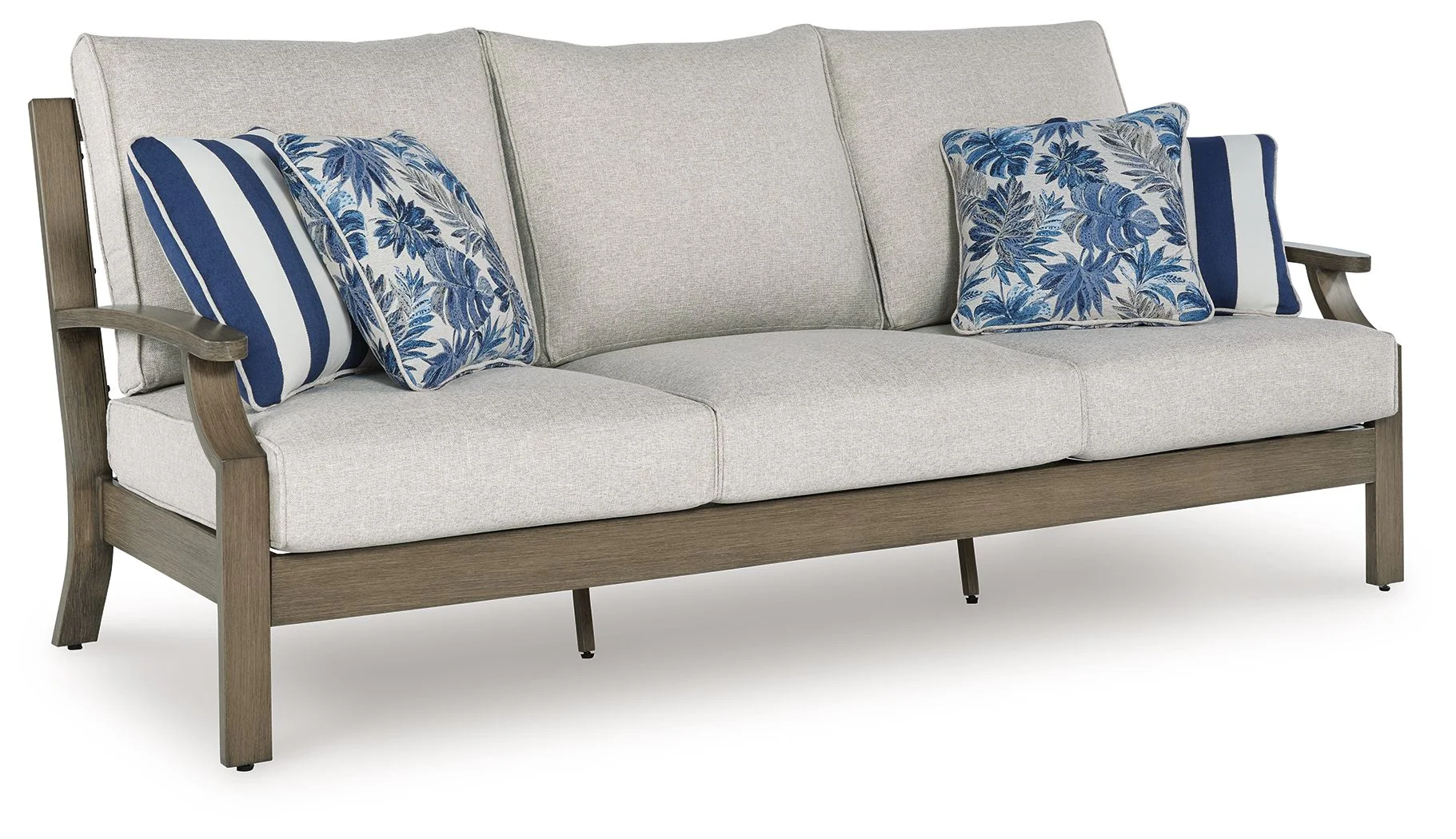 Rainier Ranch – Sofa With Cushion – Brown / Beige