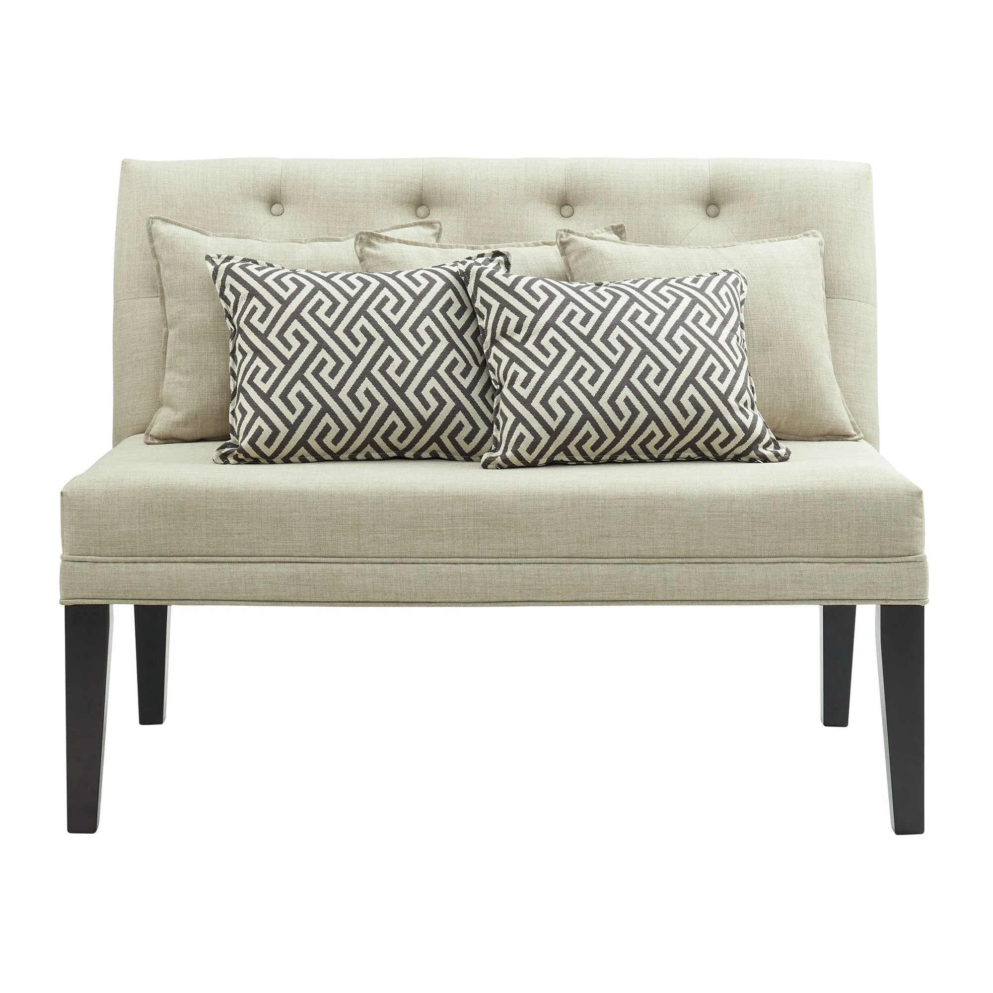 Maddox - Loveseat With Five Pillows - Beige - Image 3