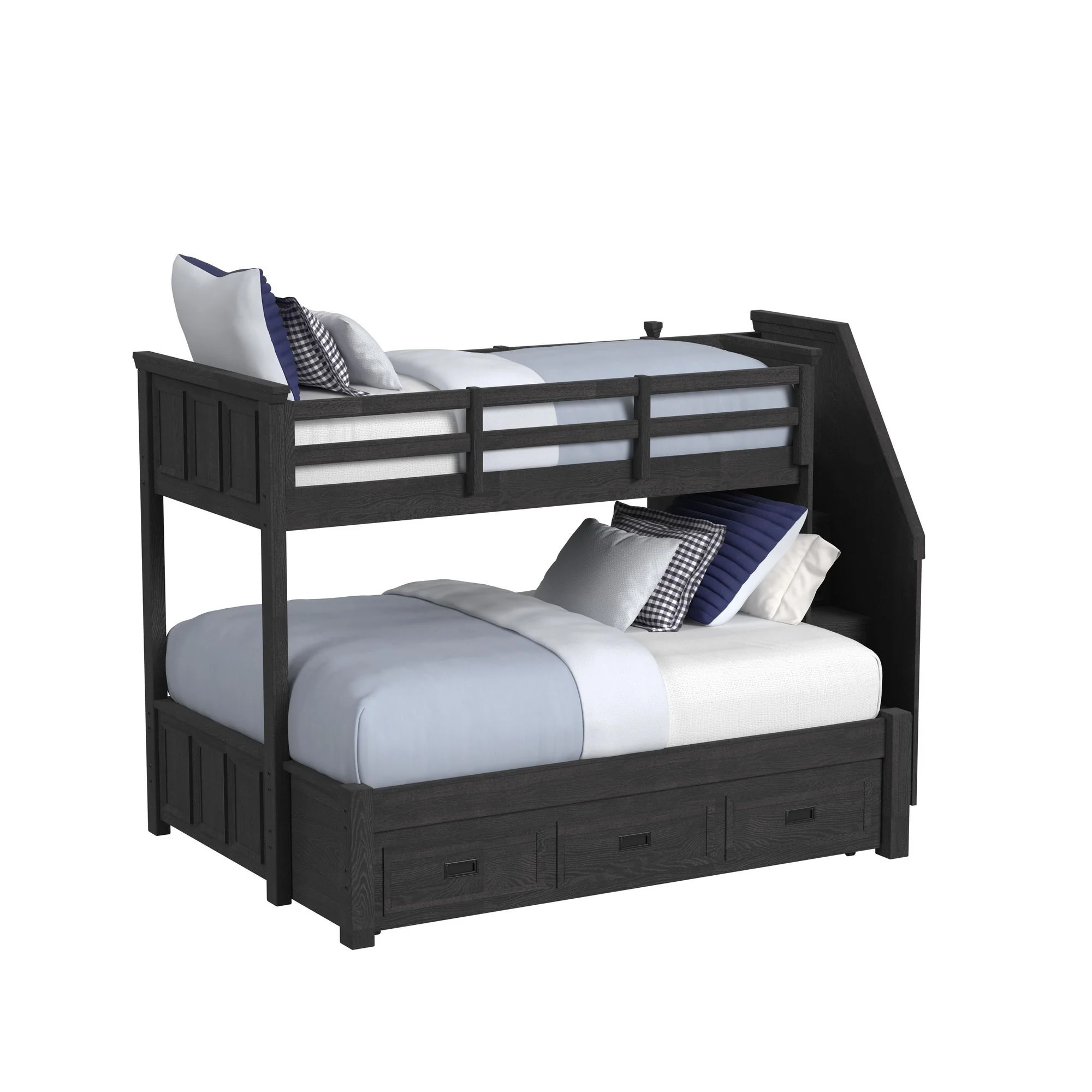 Hampton Kids - Bunk With Staircase And Trundle - Image 2