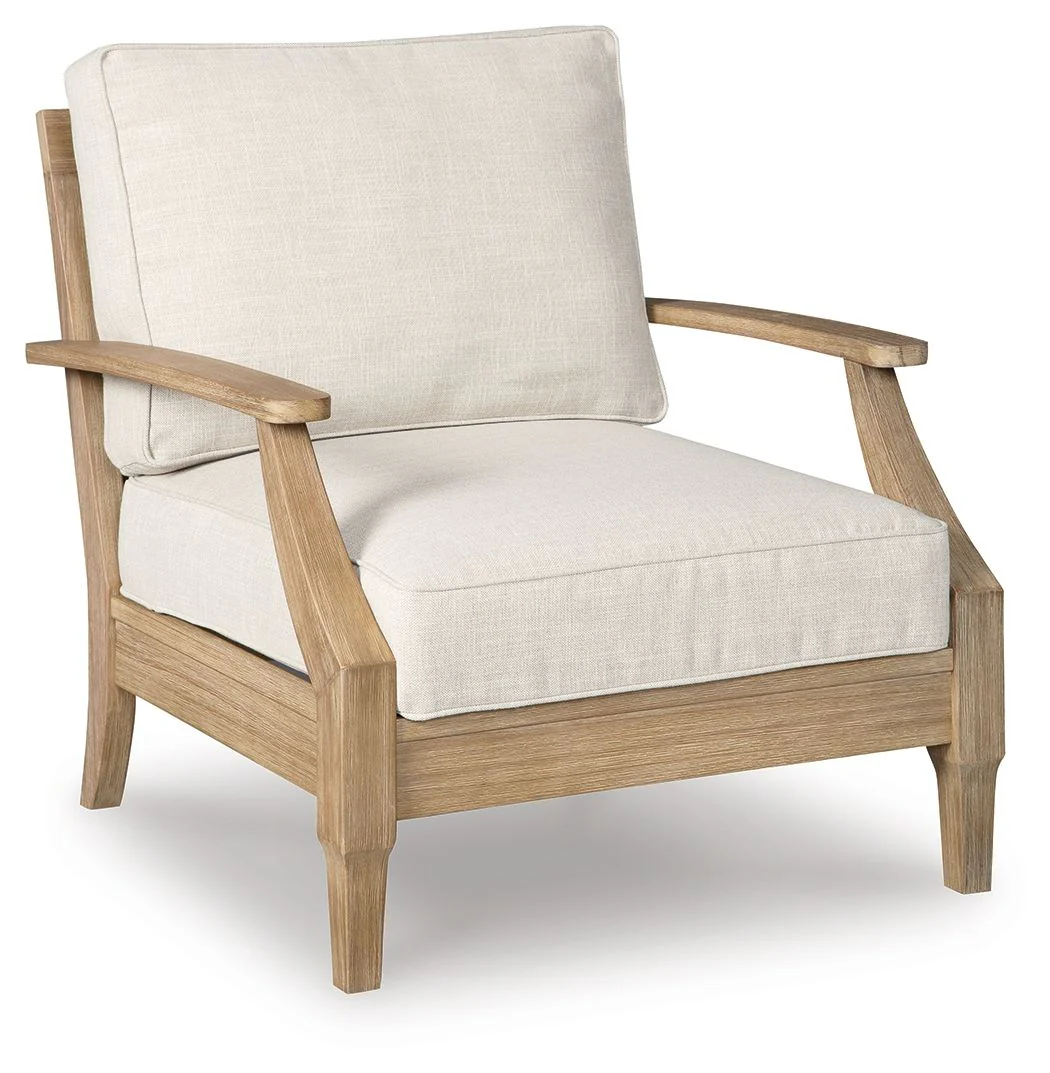Carter Hall – Lounge Chair With Cushion – Beige