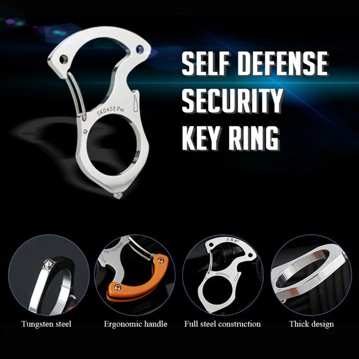 Ultimate Adventure Multi-Tool Ring Keychain - Image 2