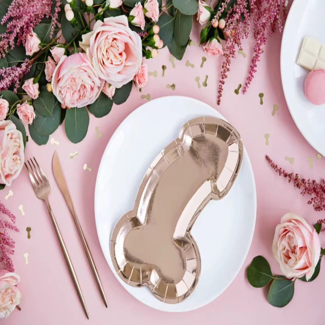 Unique Adult-Themed Naughty Paper Plates