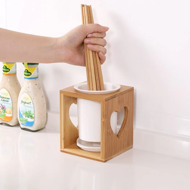 Japan Style Multi-Function Chopsticks Container - Image 1