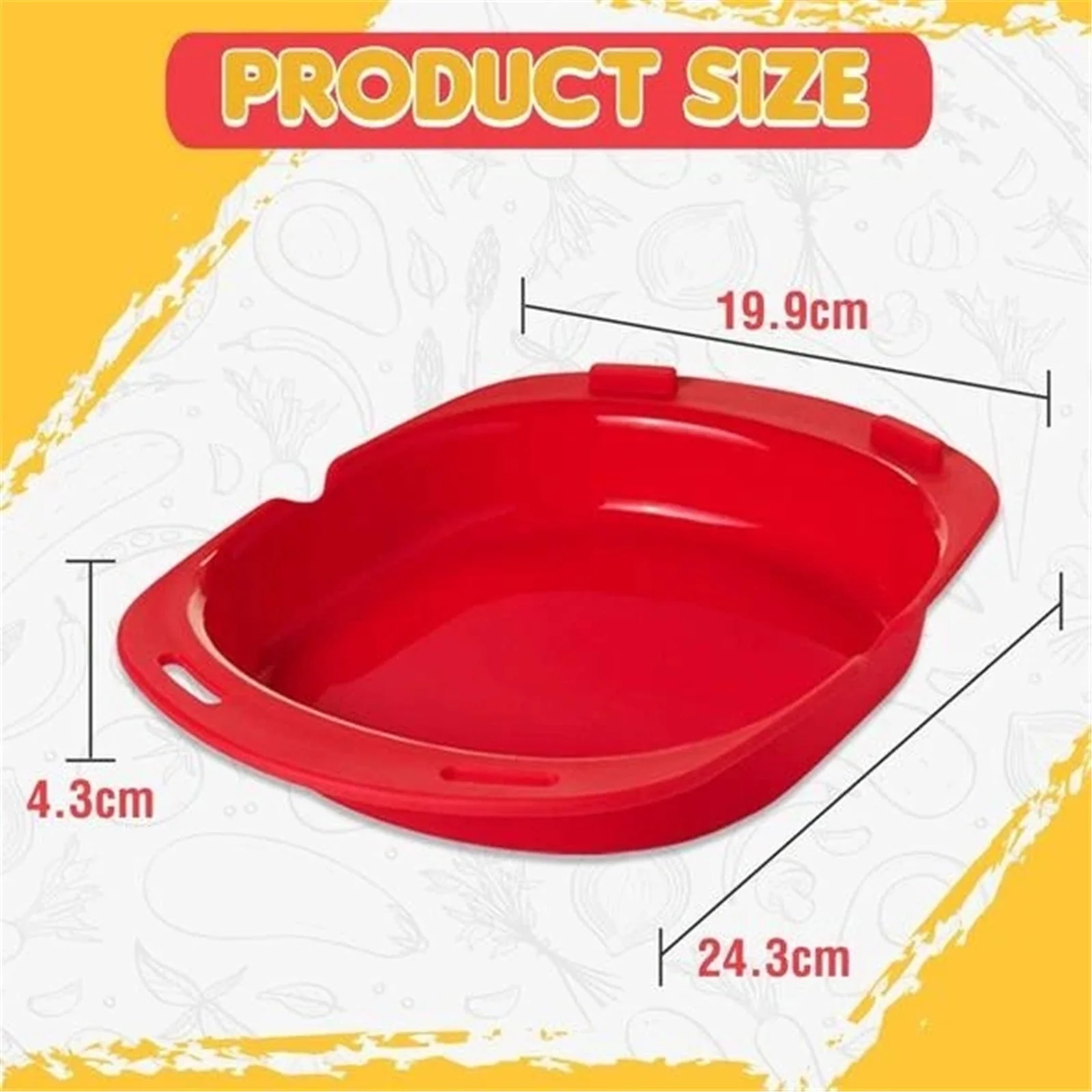Non-Stick Microwave Omelette Maker - Image 2