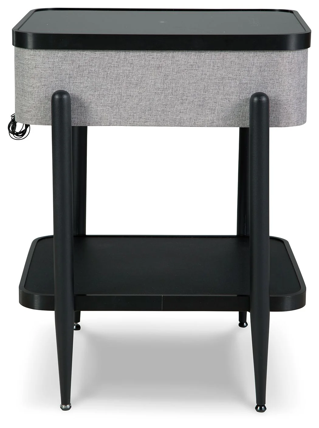 Jorvalee - Accent Table with Speaker - Gray / Black - Image 2