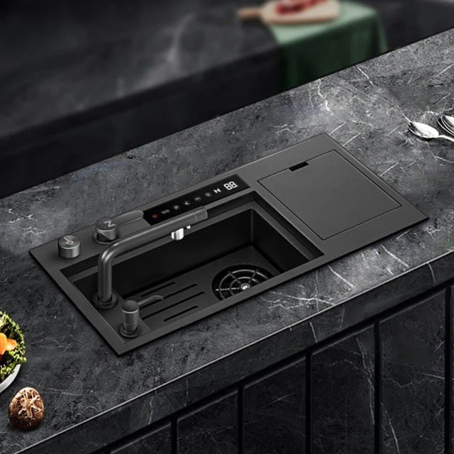 Modern Edge Stainless Steel Ultrasonic Sink - Image 2