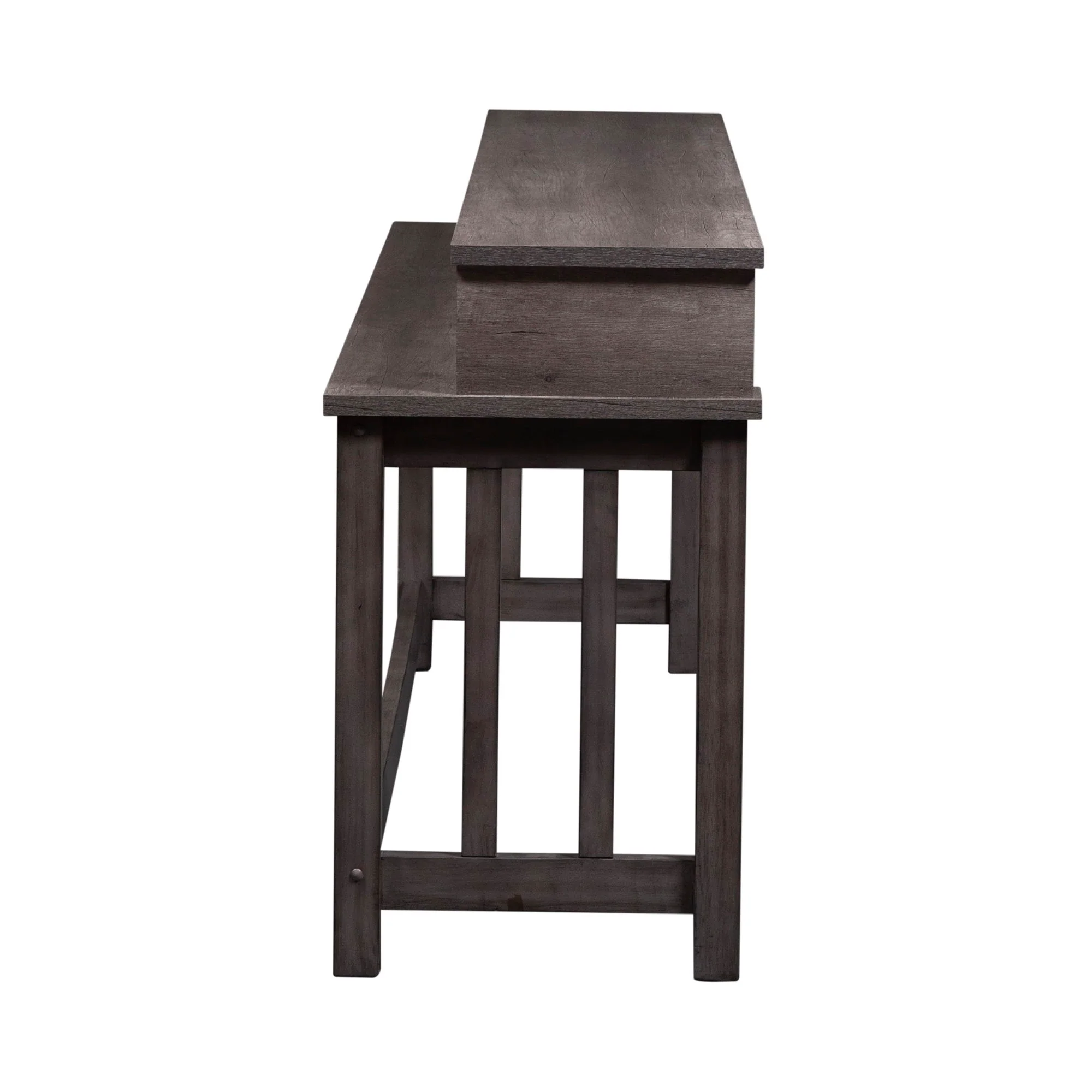 Tanners Creek - Console Bar Table - Dark Gray - Image 3