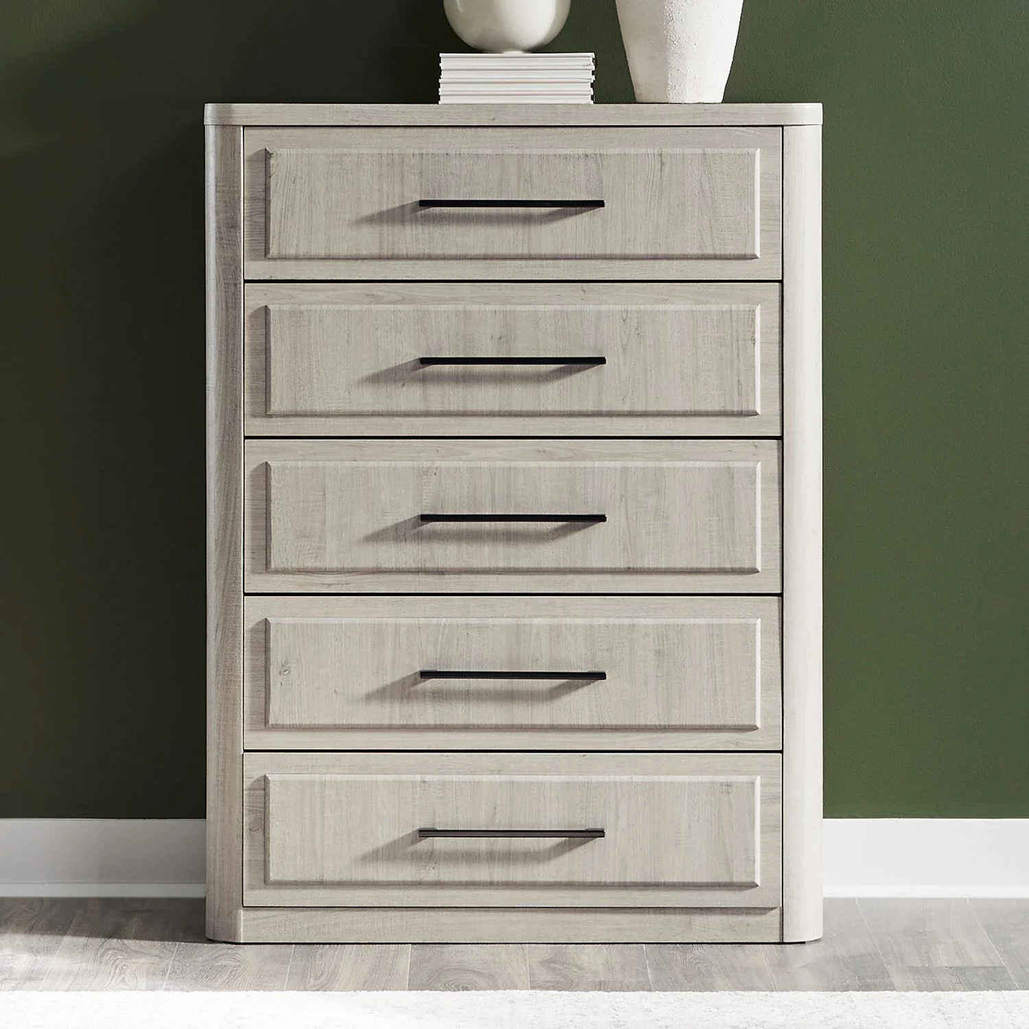 Modern Play - 5 Drawer Chest - Natural White - Image 1