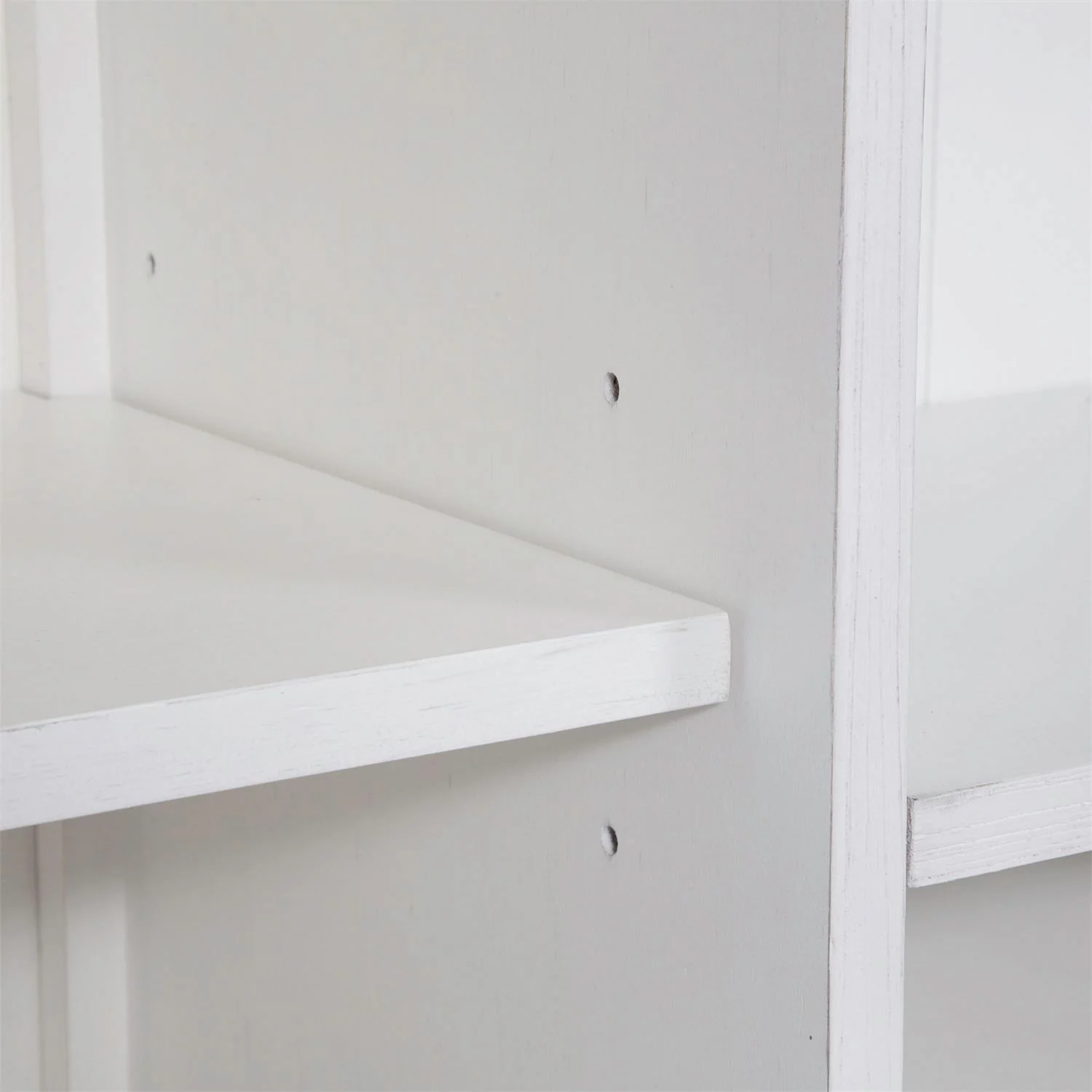 Allyson Park - Credenza & Hutch - Wirebrushed White / Charcoal - Image 2