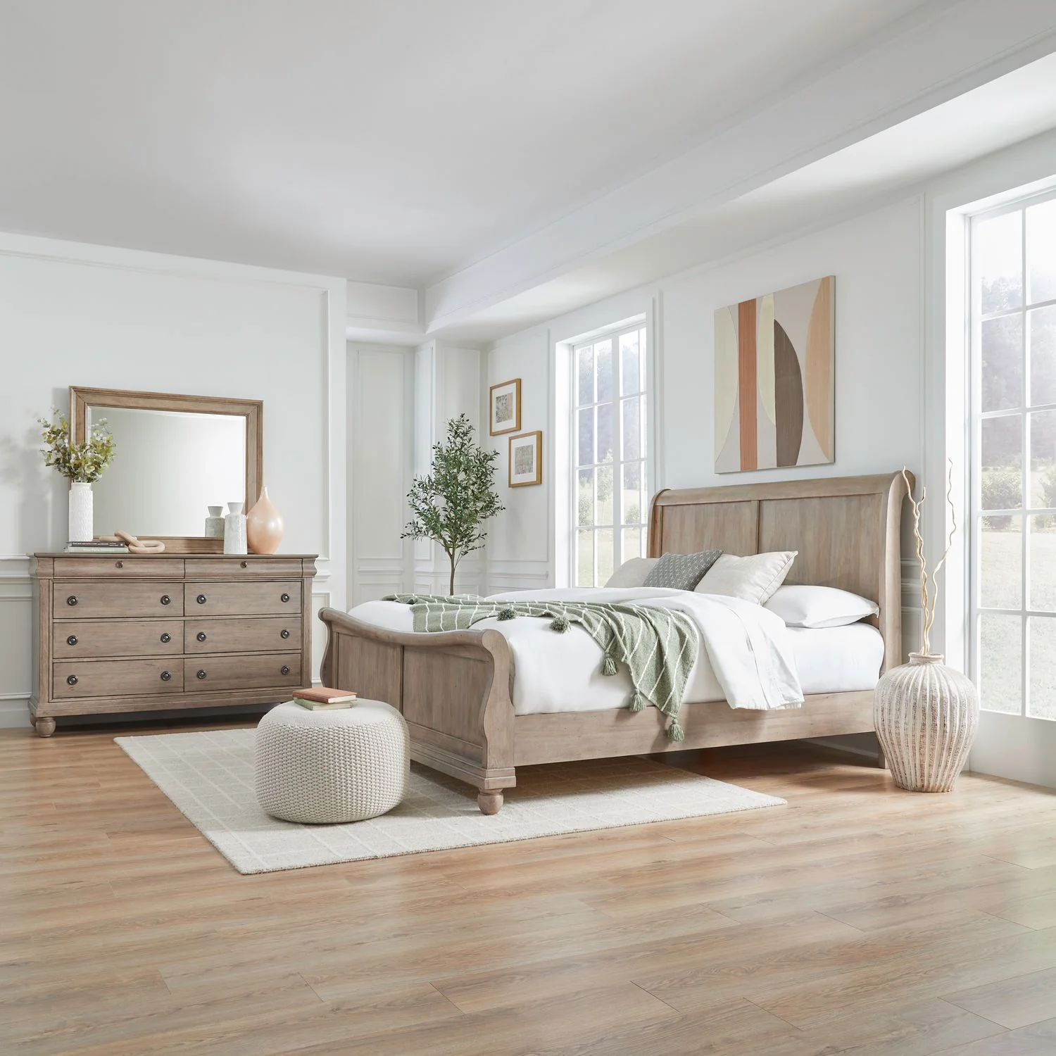 Rustic Traditions - Sleigh Bedroom Set - Image 1