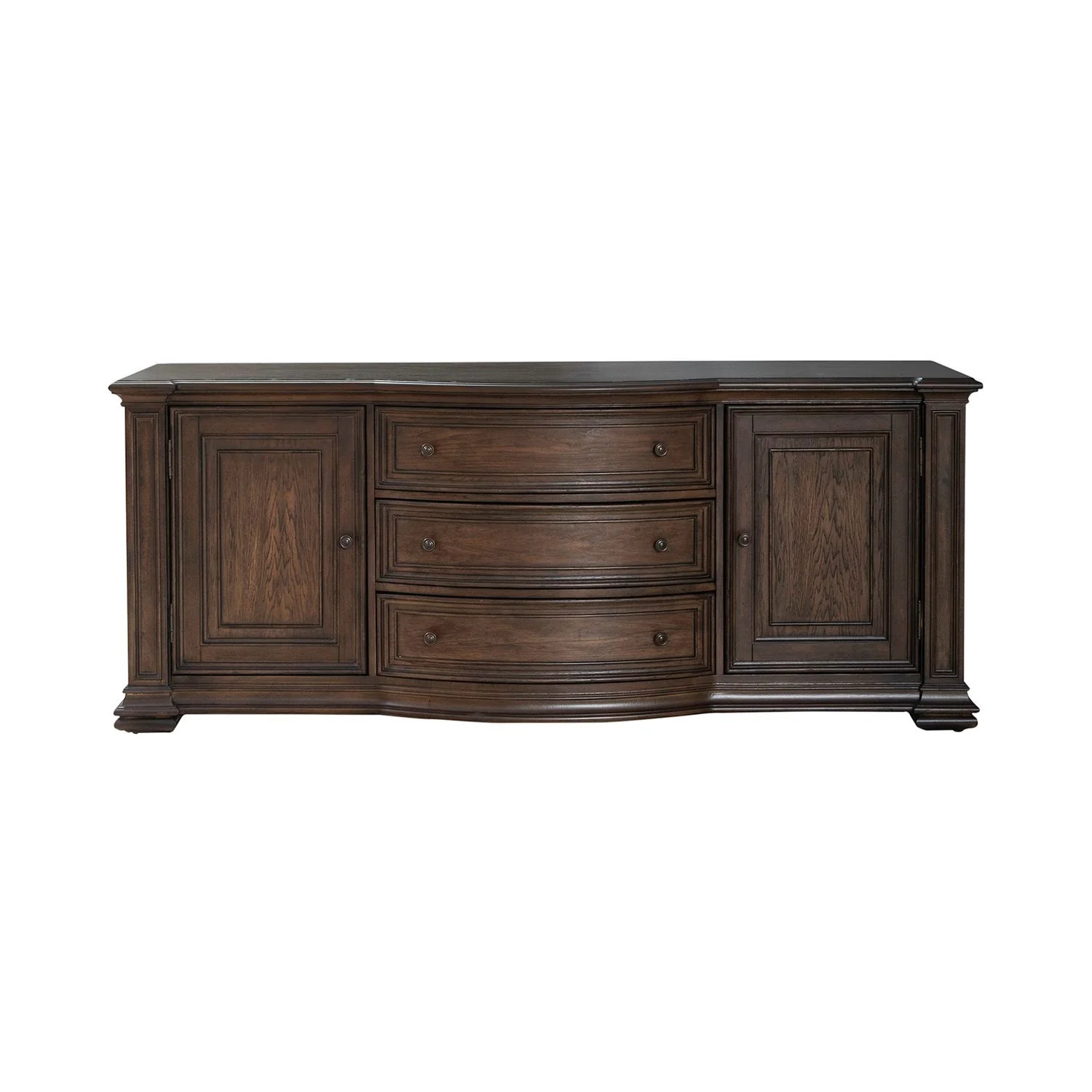 Providence Park - 78" TV Console - Chateau Brown - Image 2