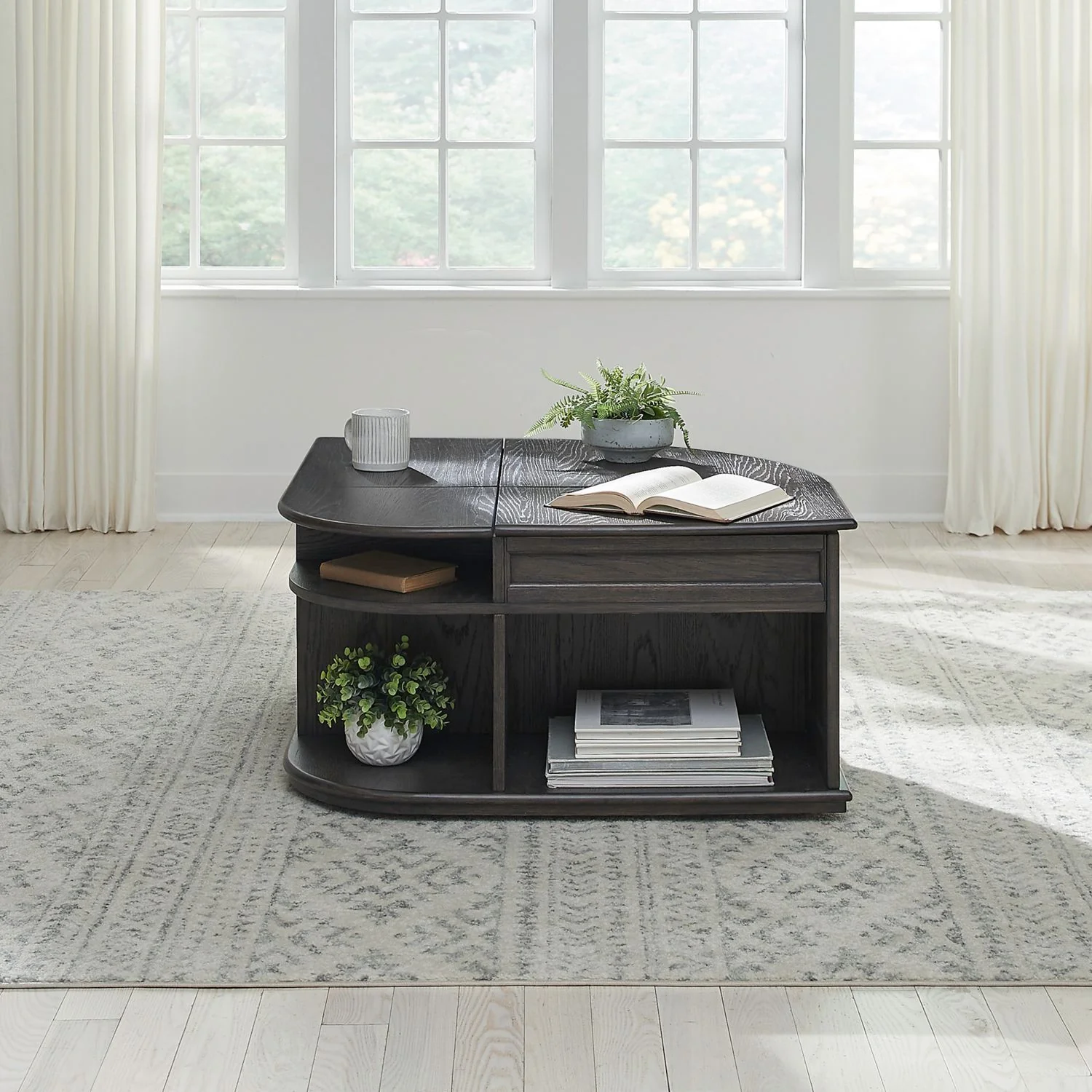 Wallace - Cocktail Table - Aged Oak - Image 2
