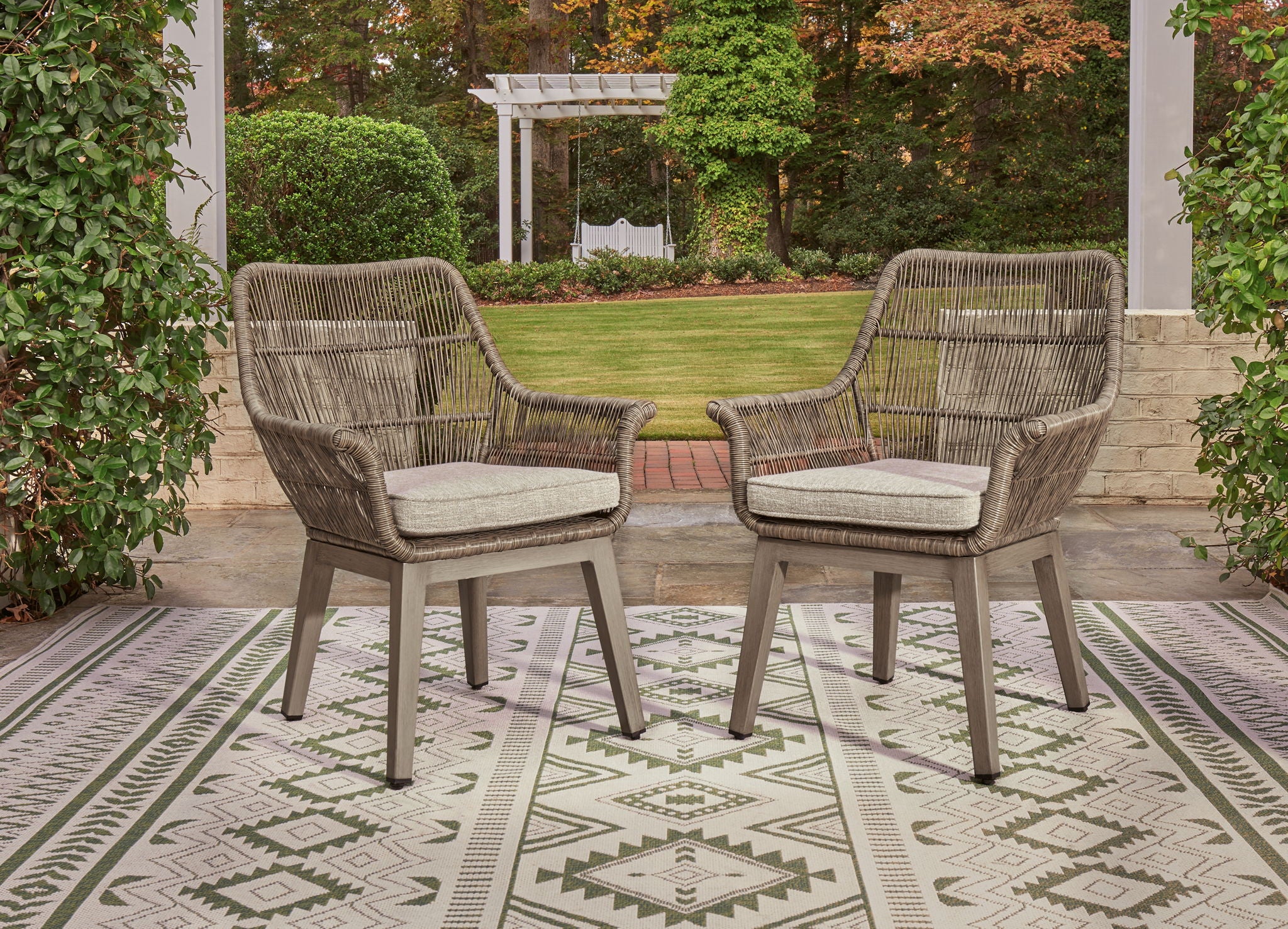 Beach Front - Arm Chair With Cushion - Image 3