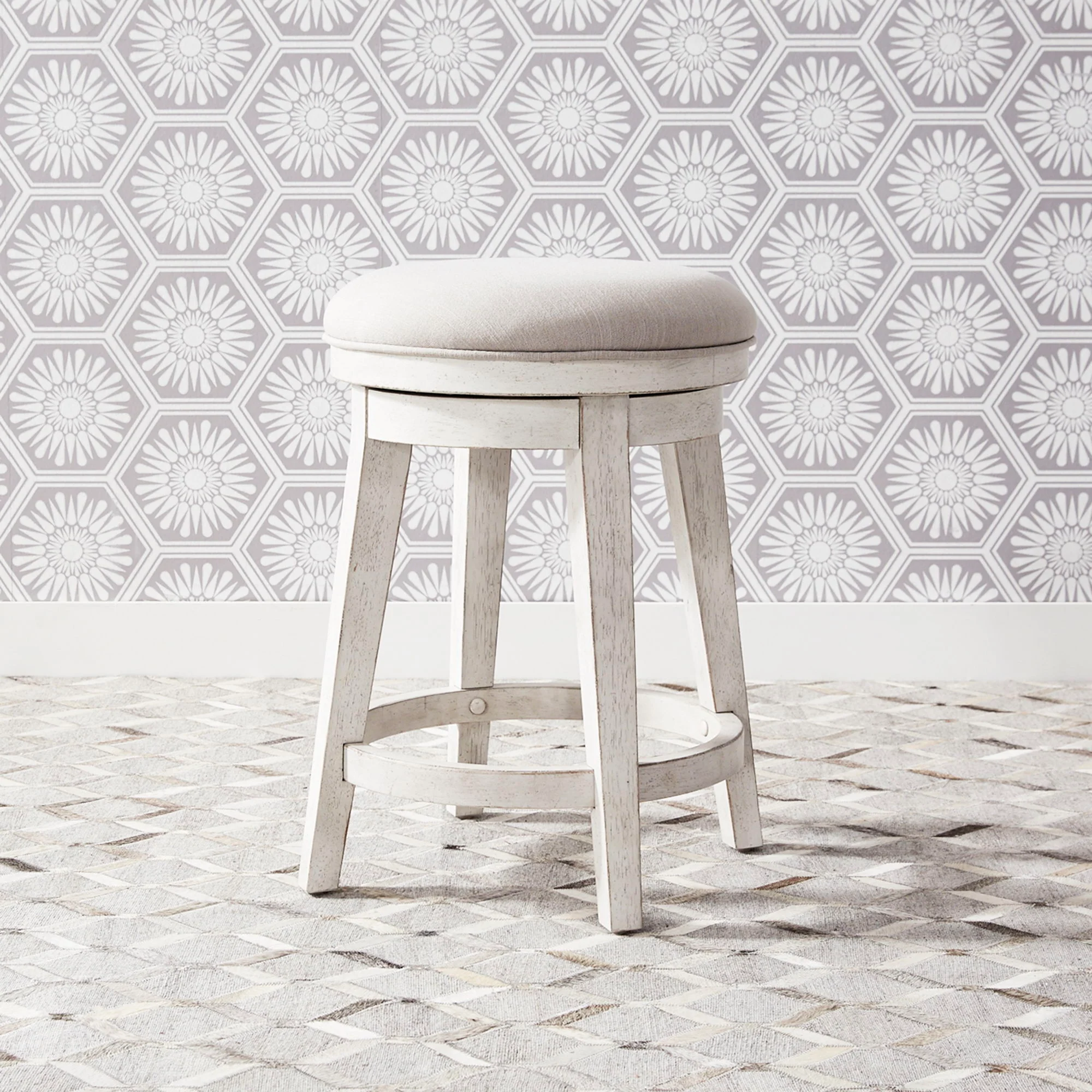 Modern Farmhouse - Console Swivel Stool - Image 2