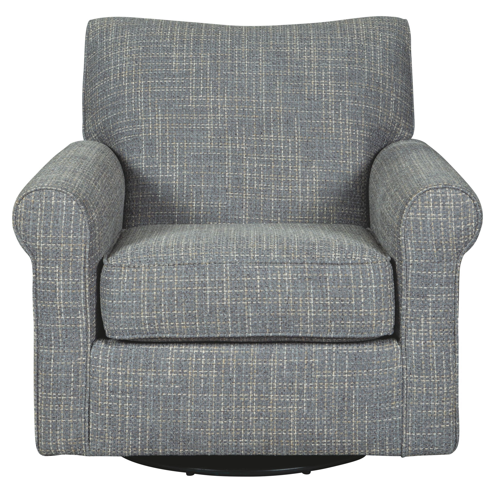 Renley - Swivel Glider Accent Chair - Ash - Image 3