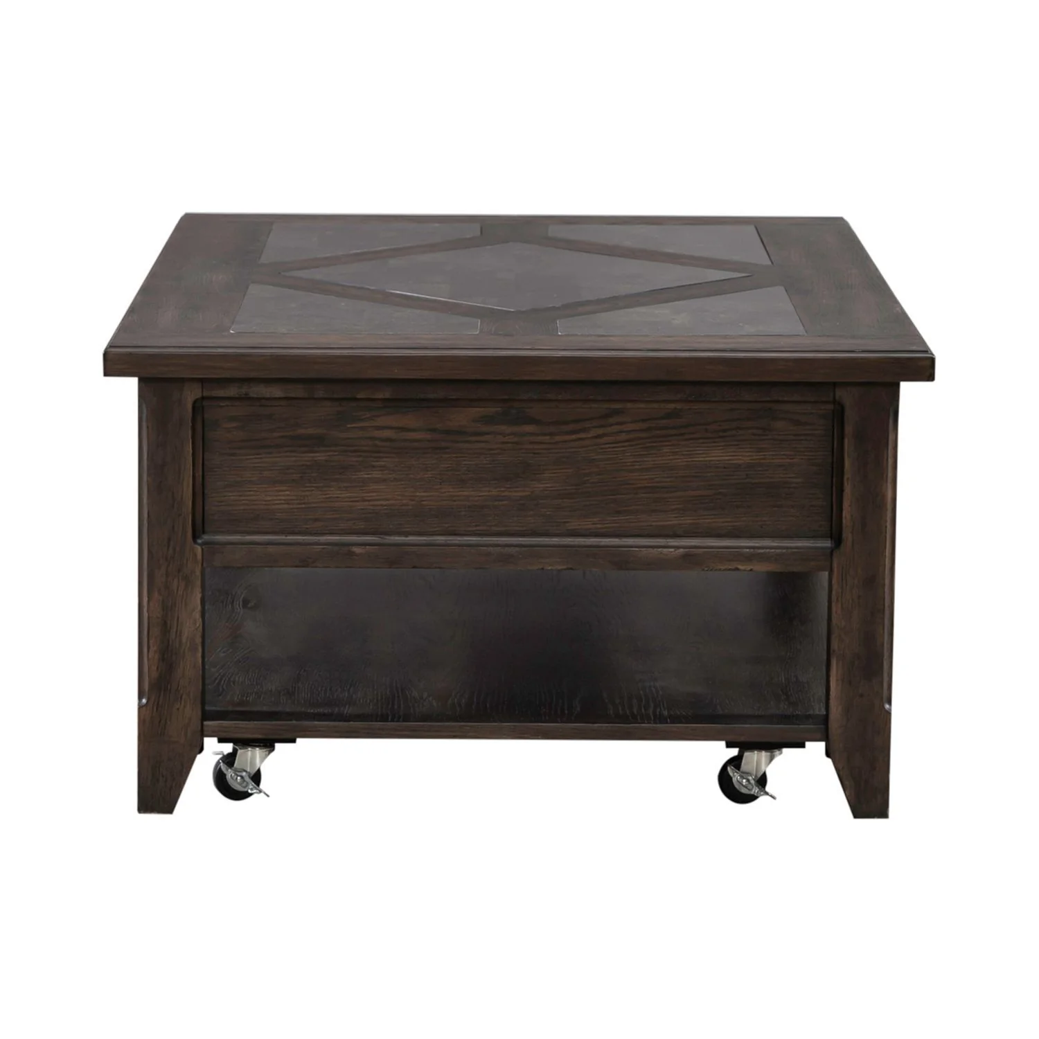 Paradise Valley - Rectangular Cocktail Table - Saddle Brown - Image 2