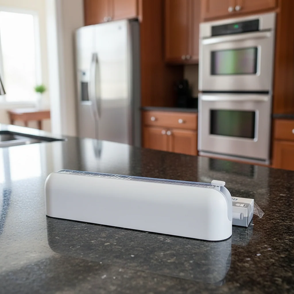 Kitchen Film Cutter Storage Dispenser Box - Image 2