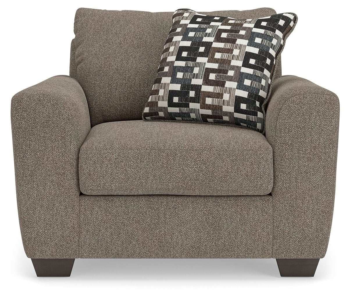 Triston-Peaks - Chair And A Half - Suede - Image 2