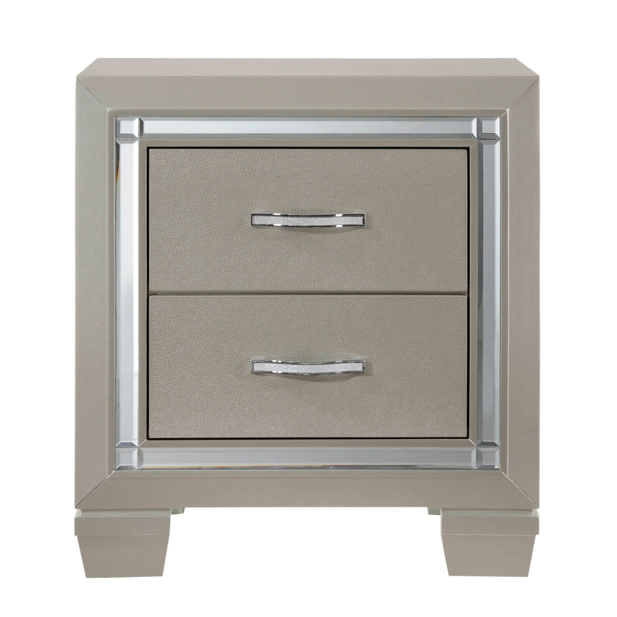 Platinum - Youth Nightstand - Сhampagne - Image 2