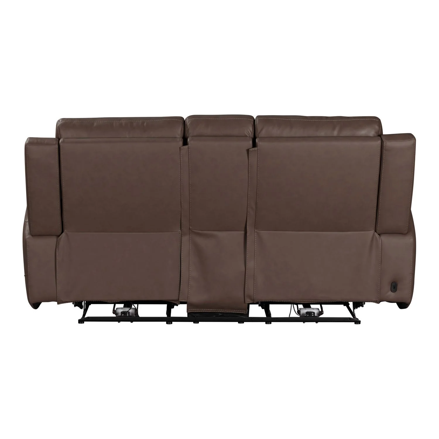 Beckham - Loveseat With Console P2 & ZG - Aline Saddle - Image 2