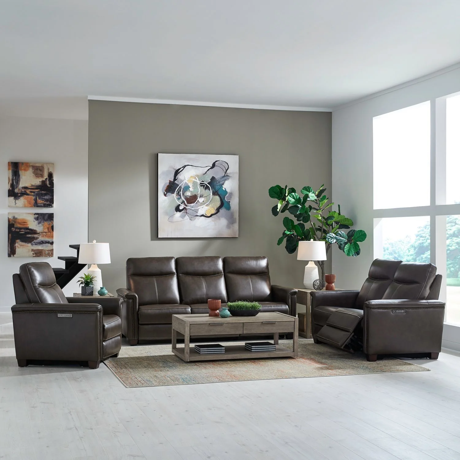 Crawford - Sofa Set - Image 2