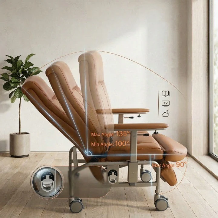 Adjustable Patient Recliner Chair Home Care Bed - Image 3