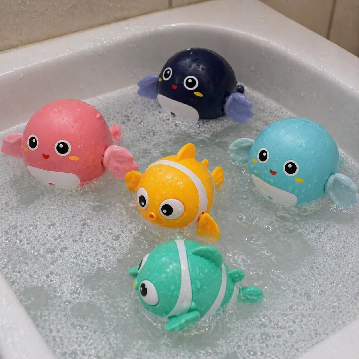 Baby Dolphin Interactive Shower Bath Toy - Image 3