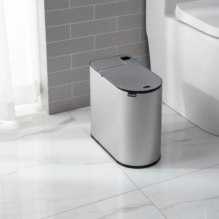 Auto Lift Integrated Brush Toilet Can - Image 3