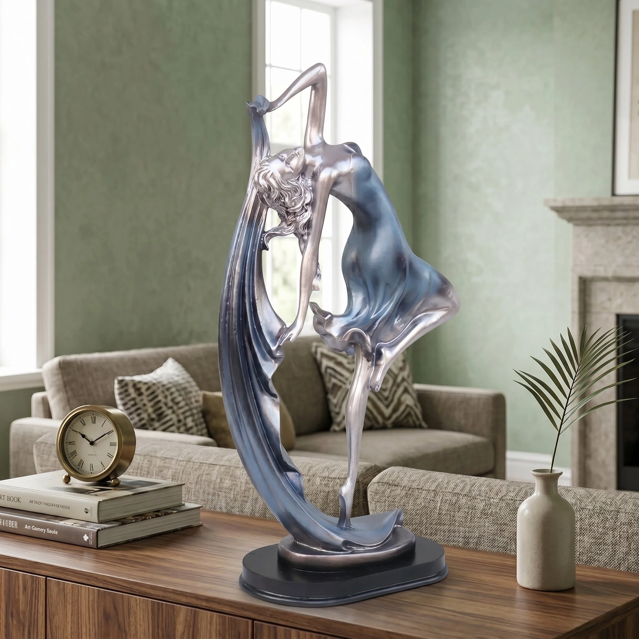 Ballet Dancer Statue Home Decor - Image 2