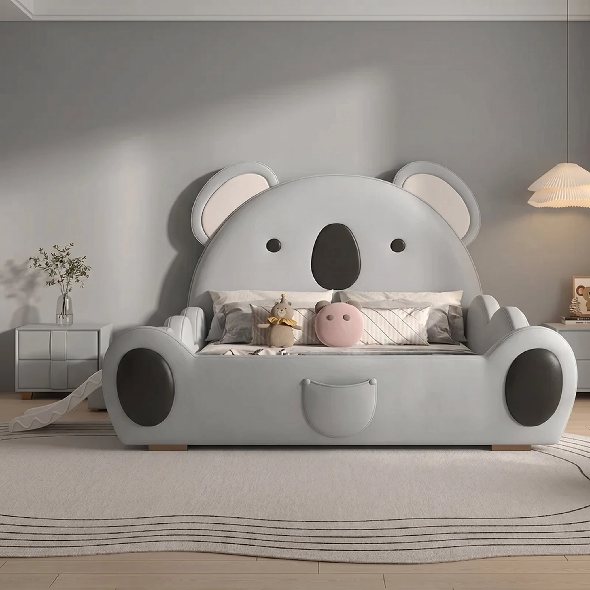 Lazy Koala Soft Slide Kids Bed - Image 2