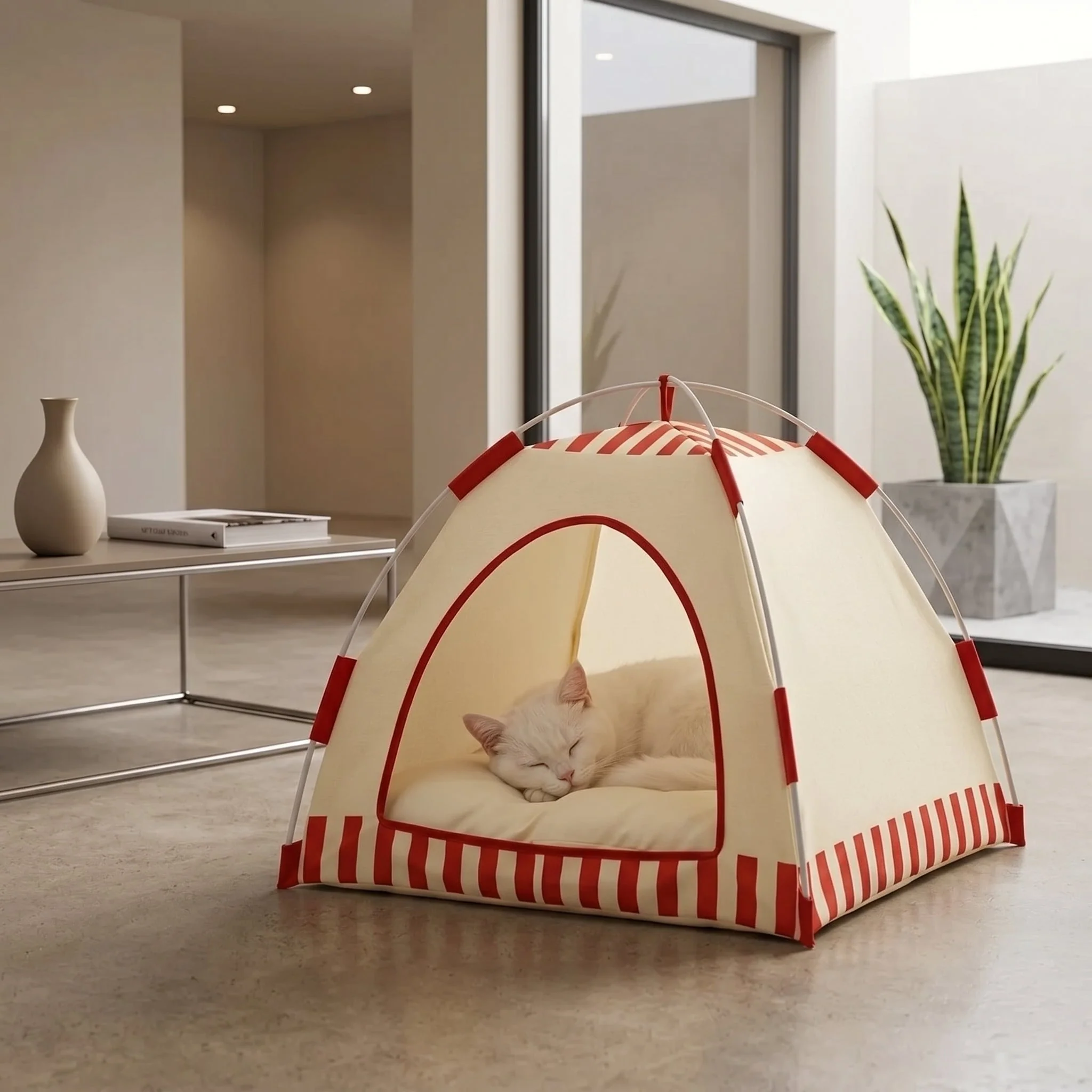Cute Print Indoor Pet Tent Bed House
