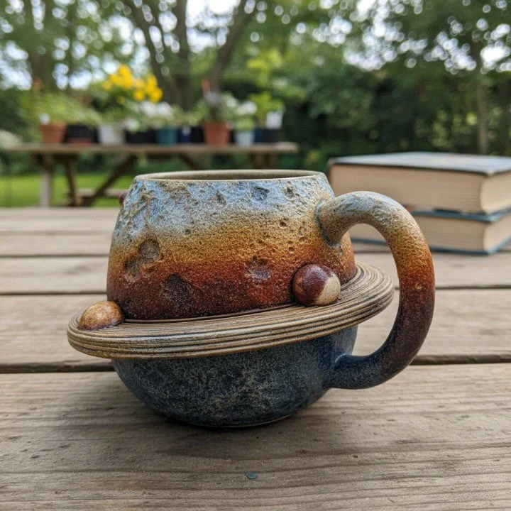Saturn Rings Creative Handmade Cup - Image 3