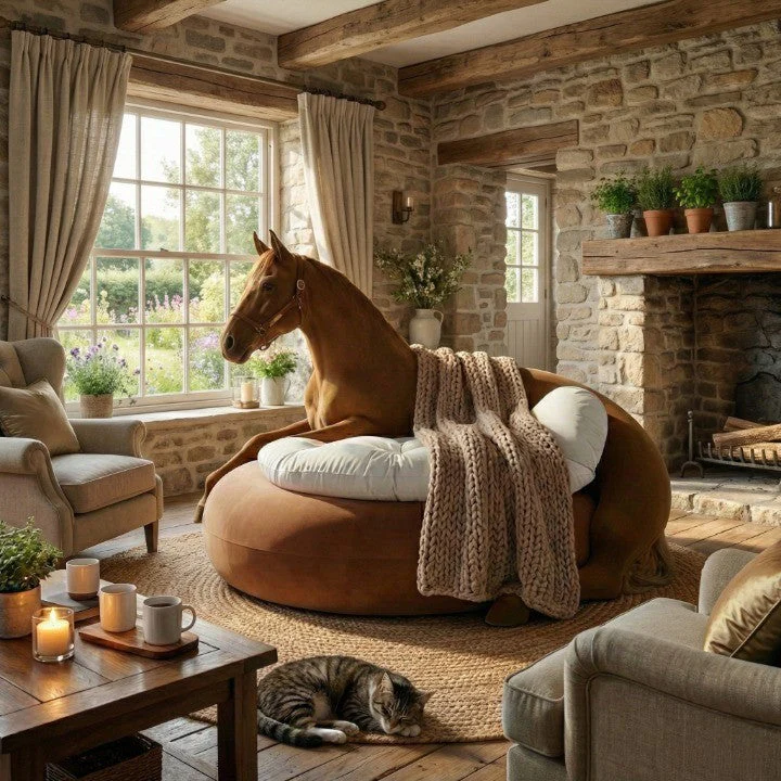 Cozy Horse Relaxation Sofa Chair - Image 3