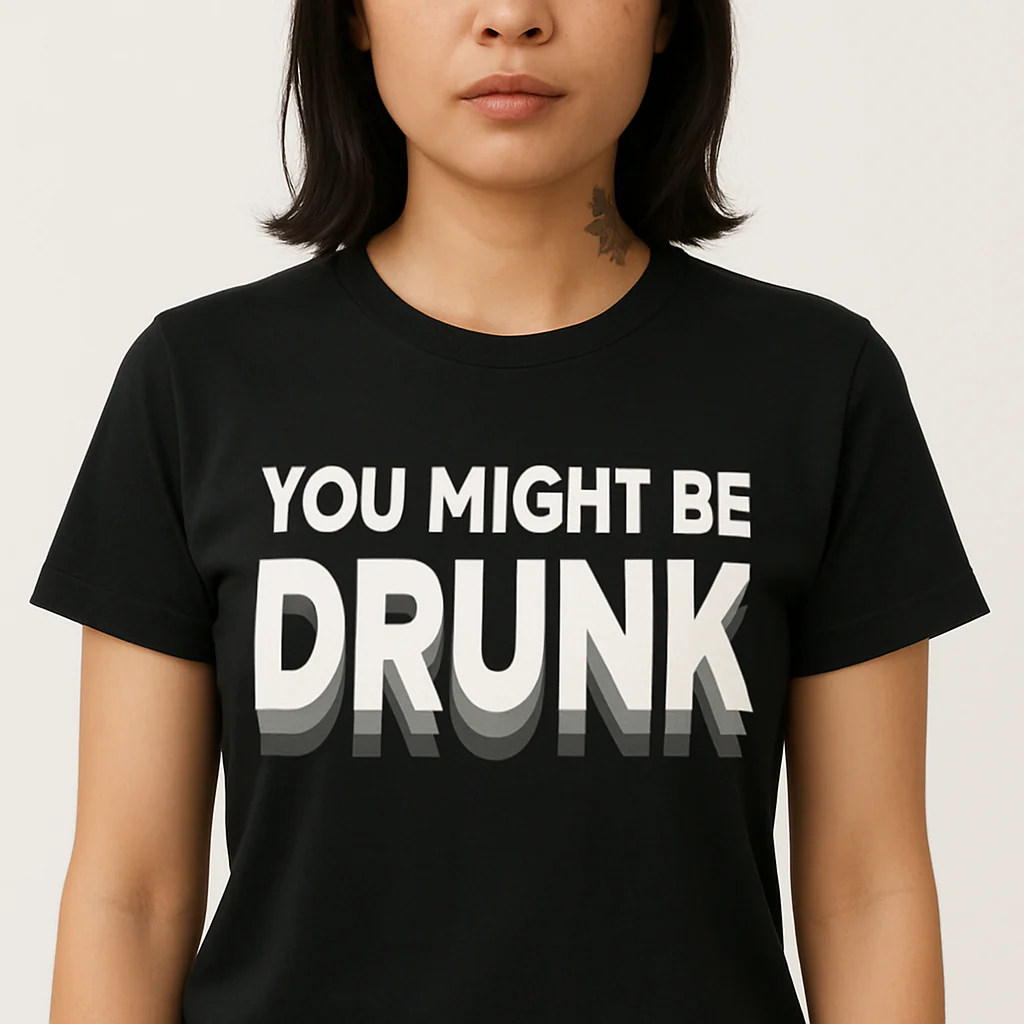You Might Be Drunk Funny T-Shirt - Image 2