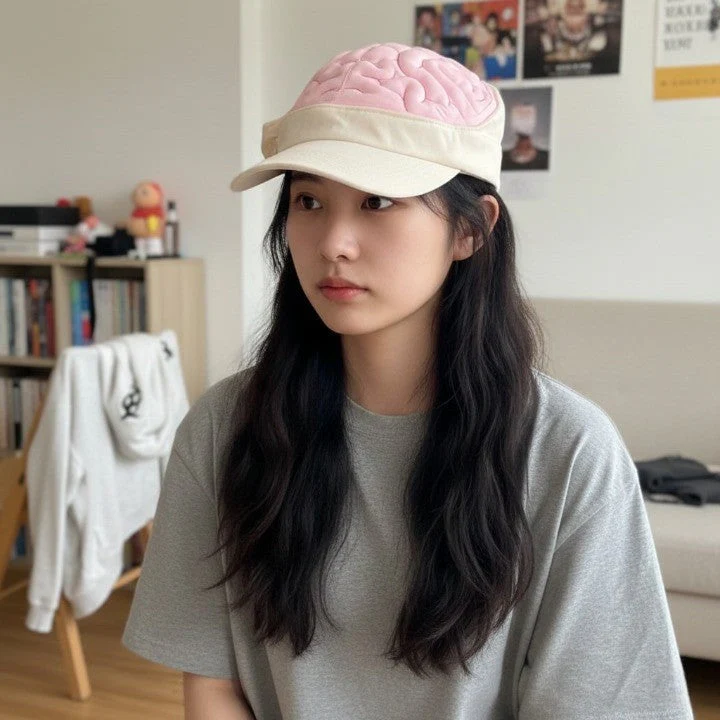Hidden IQ Brain Hat - Image 3
