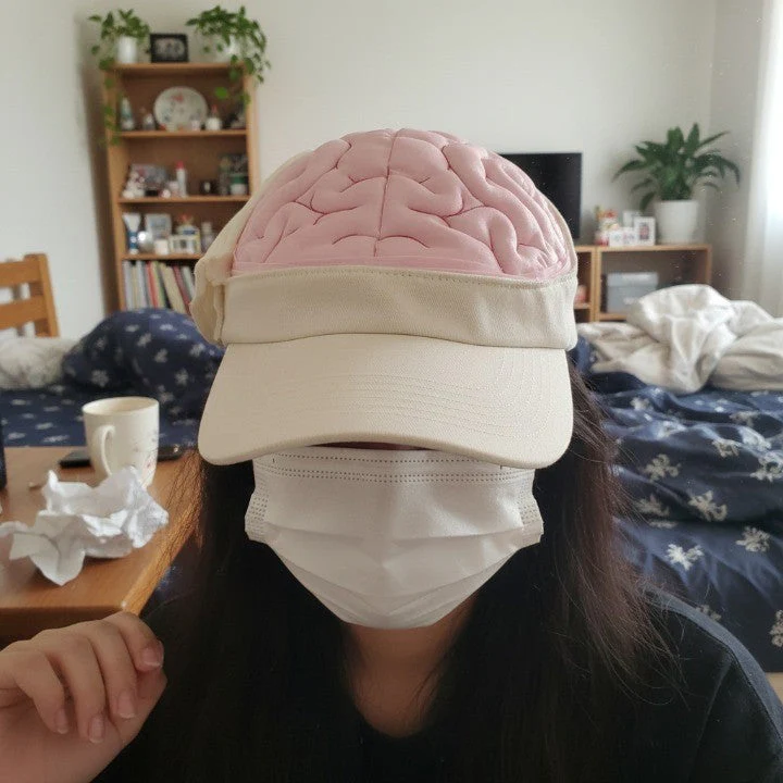 Hidden IQ Brain Hat - Image 2