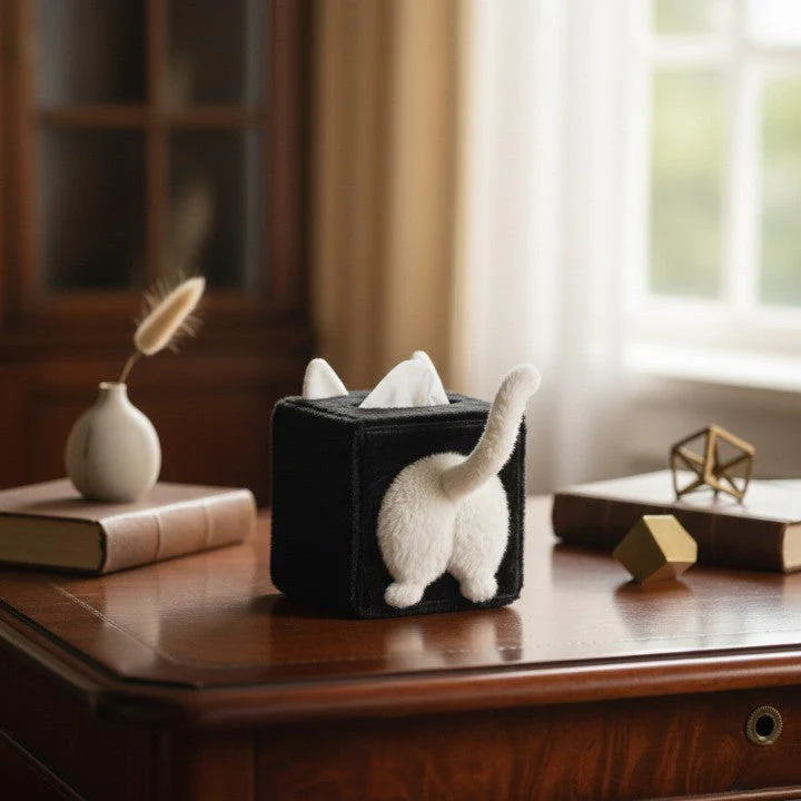 Cat Butt Quirky Tissue Box - Image 2