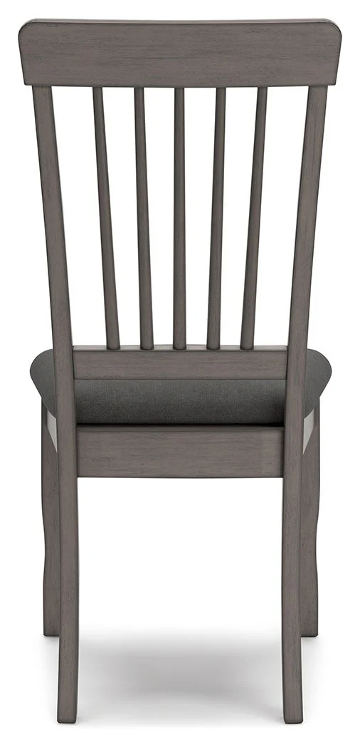 Shullden - Dining Room Side Chair (Set of 2) - Gray - Image 2
