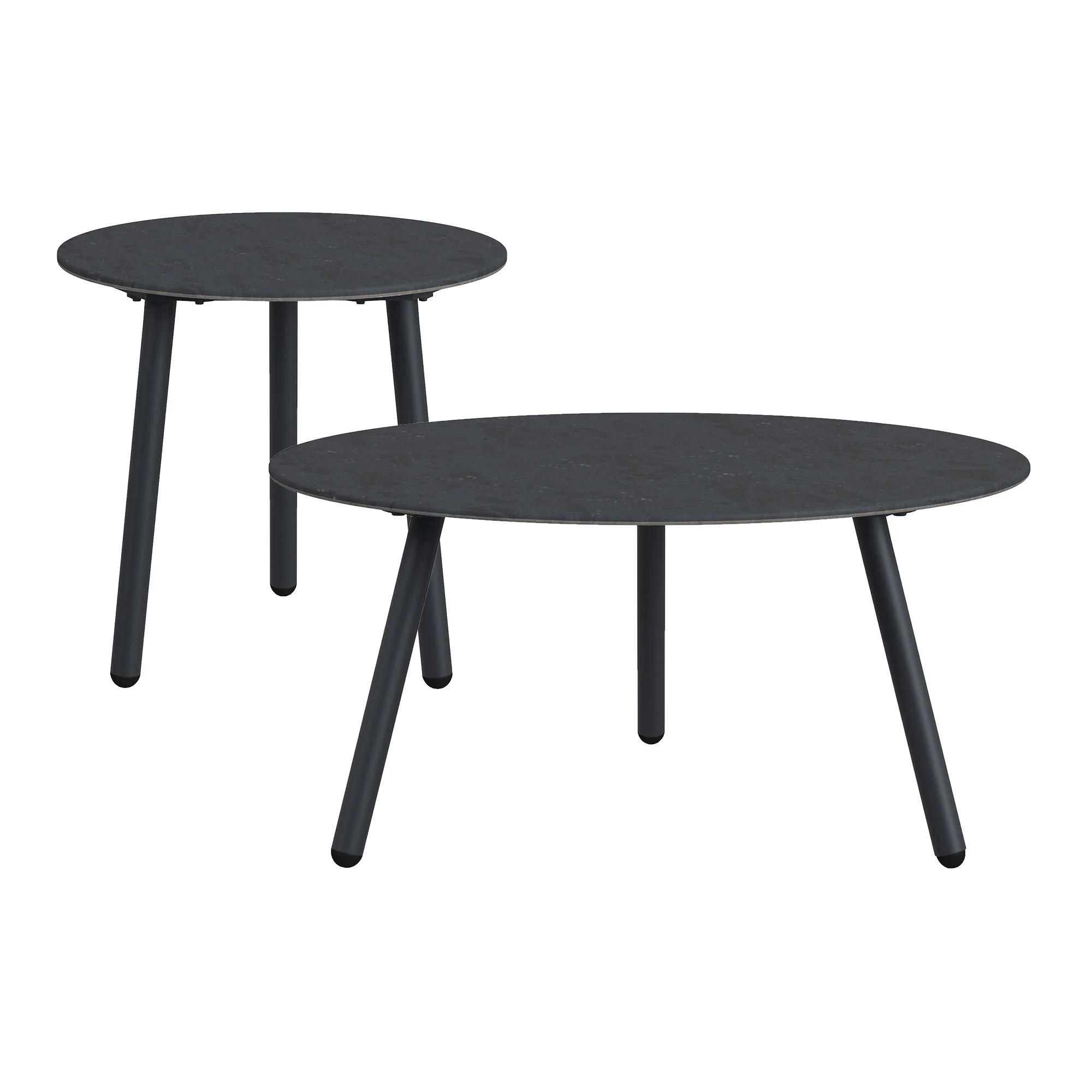 Bali – Two Piece Occasional Set – Dark Gray