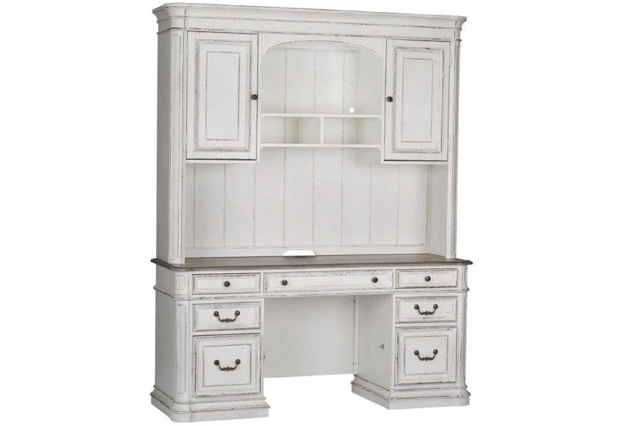 Magnolia Manor - Wood Credenza - Image 2