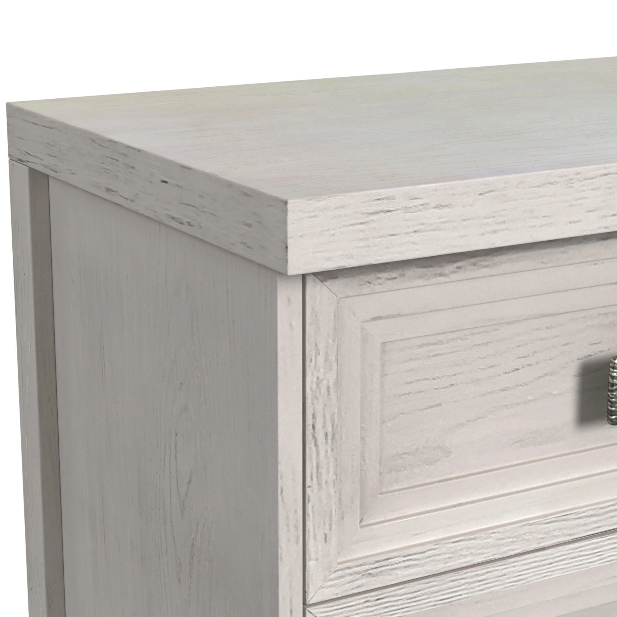Avalanche - 3-Drawer Nightstand With USB - Antique White - Image 2