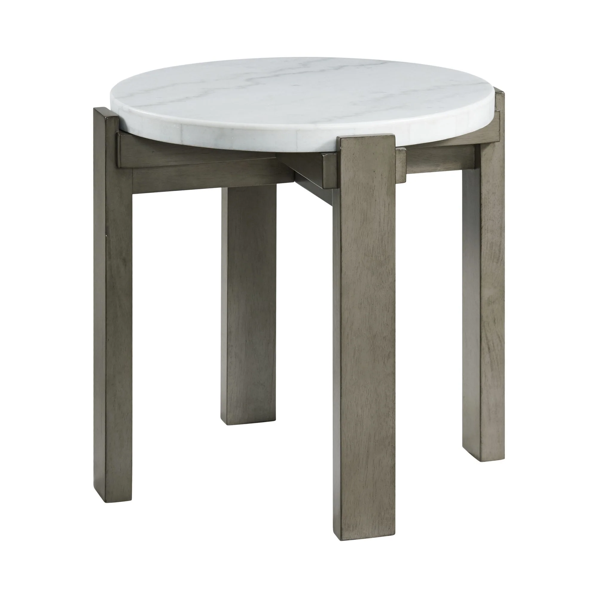 Rosamel - 2 Piece Occasional Table Set (Coffee Table And End Table) - Gray - Image 3