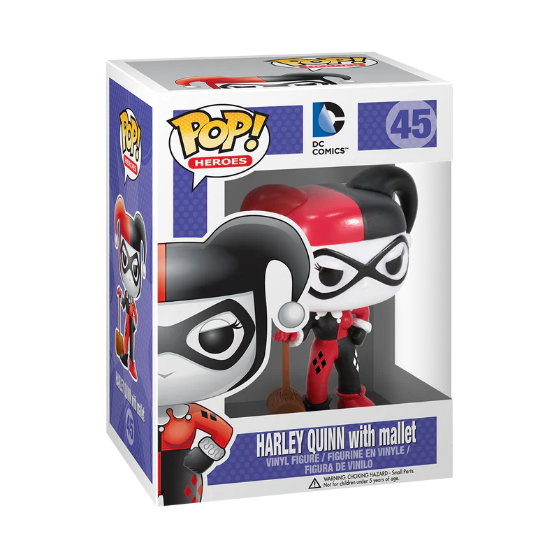 Funko Pop! Harley With Mallet DC Comics Vinyl Figure - Image 2