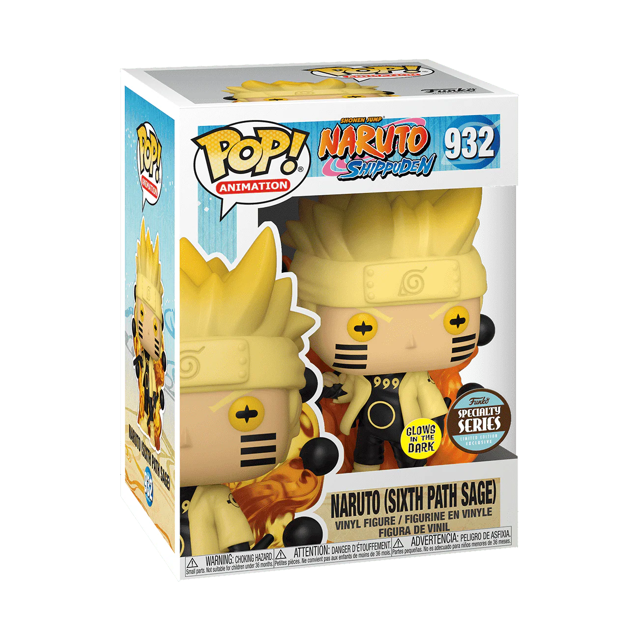Funko Pop! Animation Naruto 6 Path Sage (GW) Specialty Series Vinyl Figure - Image 3