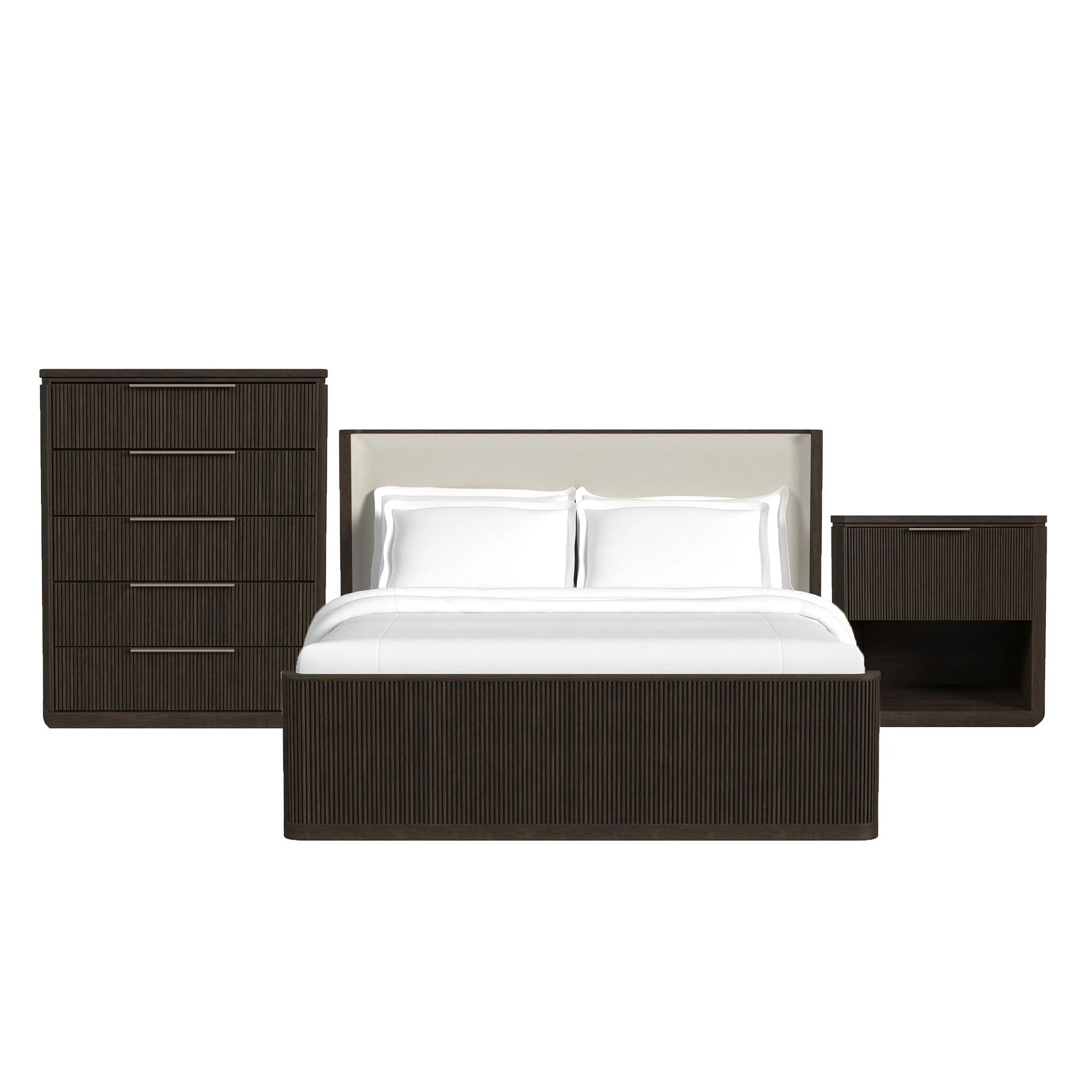 Sylvie – Bedroom Set With Upholstered Bed