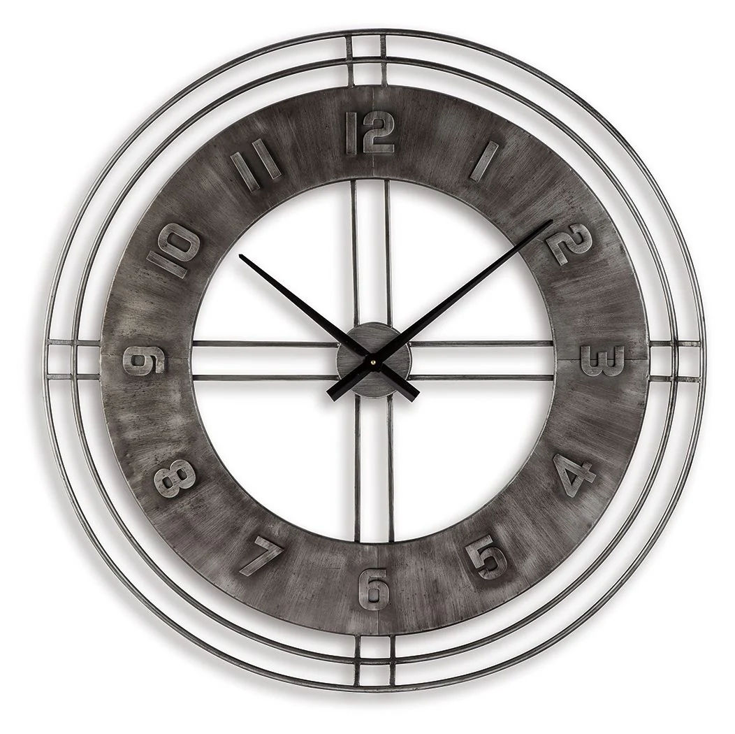 Ana Sofia - Wall Clock - Antique Gray - Image 1