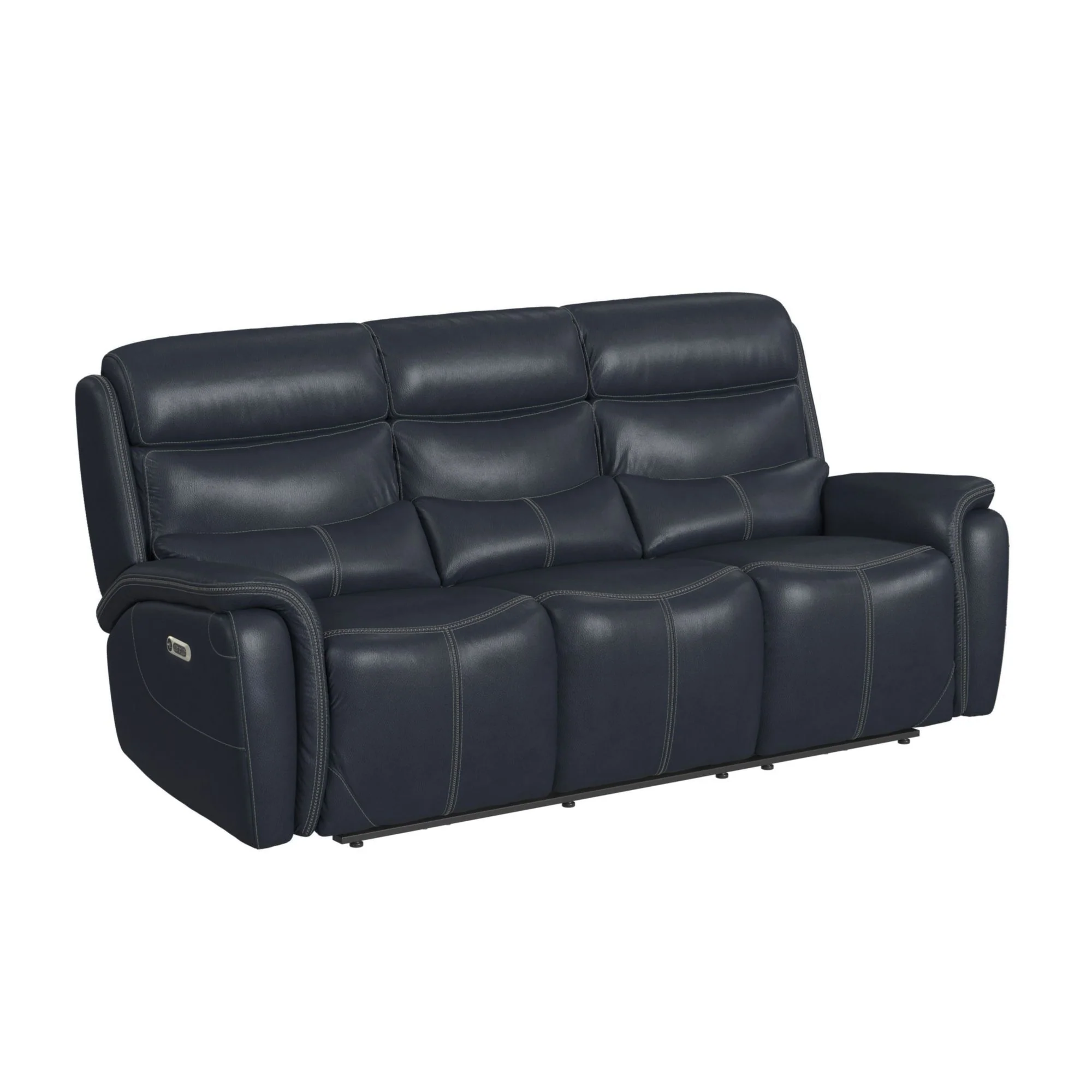 Aruba - 2 Piece Living Room Set (Sofa & Loveseat) - Pebble Navy - Image 2