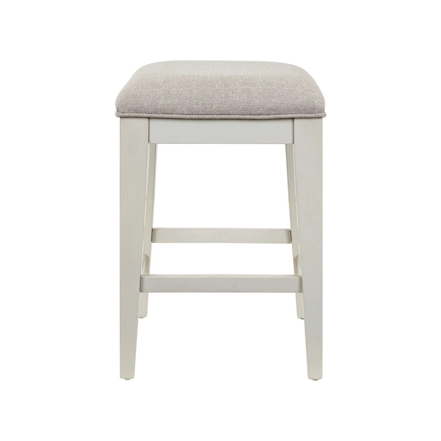 Berkley Square - Upholstered Console Stool - Linen & Khaki - Image 2